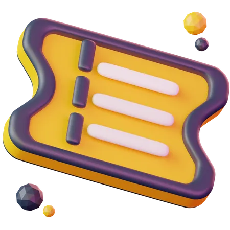 Coupon  3D Icon