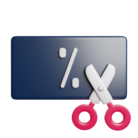 Coupon  3D Icon