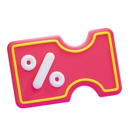 COUPON  3D Icon