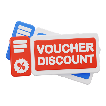 Coupons  3D Icon