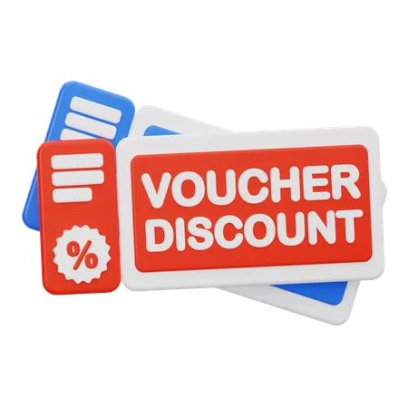 Coupons  3D Icon