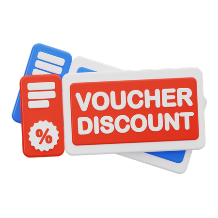 Coupons  3D Icon