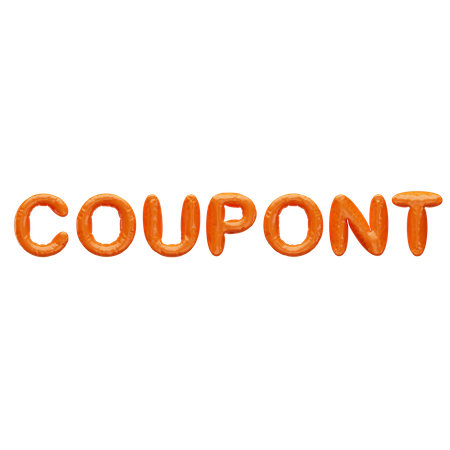 Coupont 3D Icon