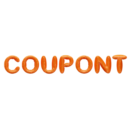 Coupont 3D Icon