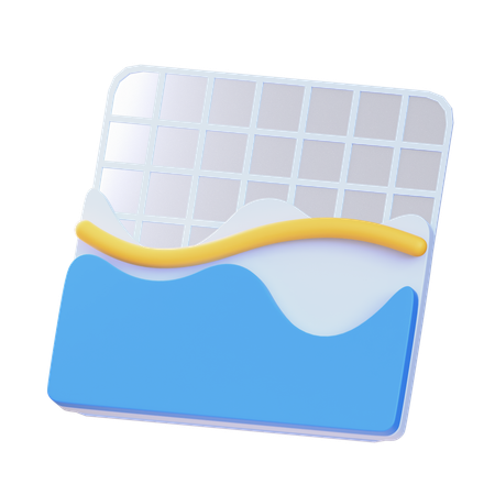 Courbe  3D Icon
