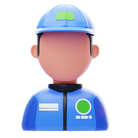 Coureur  3D Icon