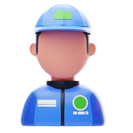 Coureur  3D Icon