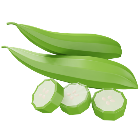 Courge striée  3D Icon