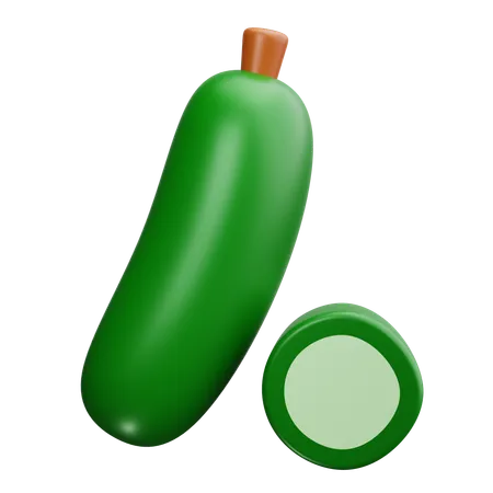 Courgettes  3D Icon