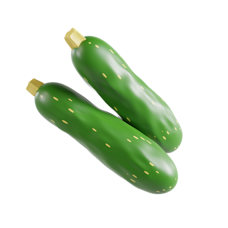 Courgettes  3D Icon