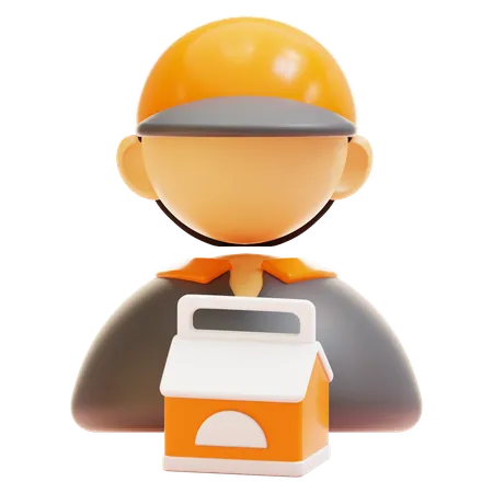 COURIER  3D Icon