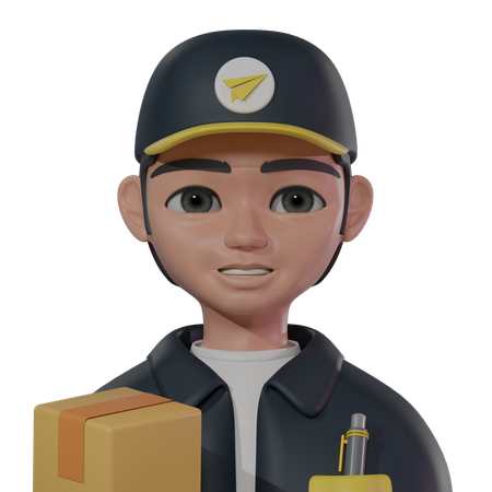 Courier  3D Icon