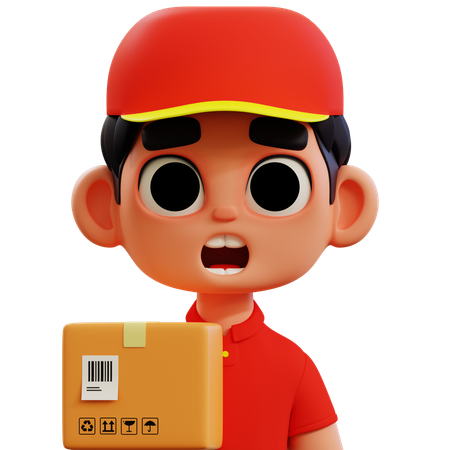 Courier  3D Icon