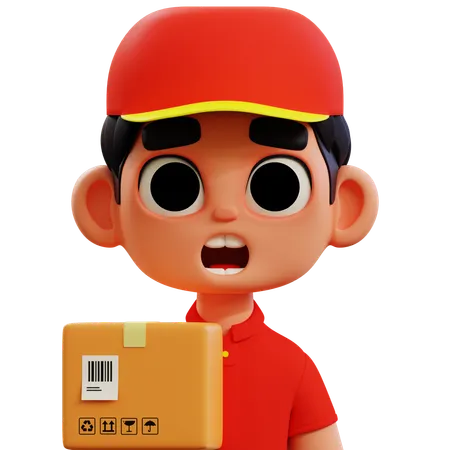 Courier  3D Icon