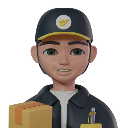 Courier  3D Icon