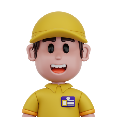 Courier  3D Icon