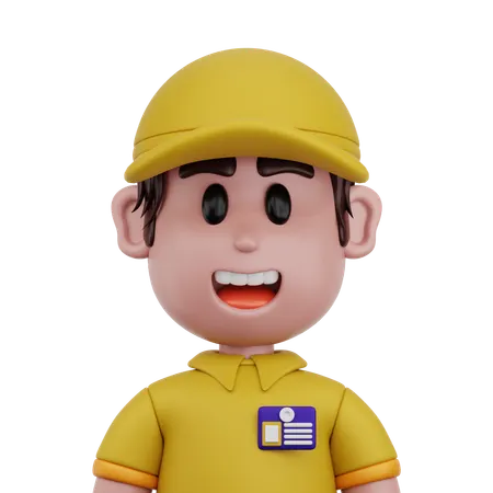 Courier  3D Icon