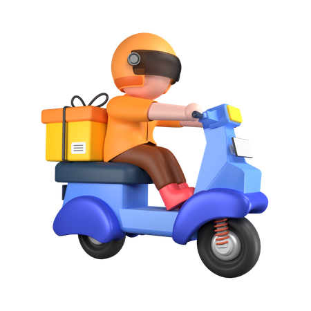 Courier  3D Icon