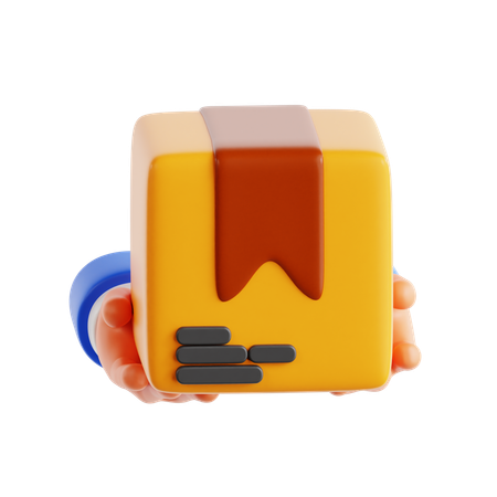 택배배송  3D Icon