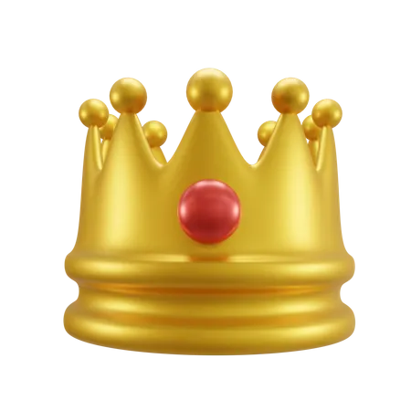 Couronne  3D Icon