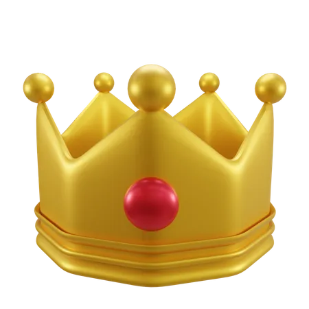 Couronne  3D Icon