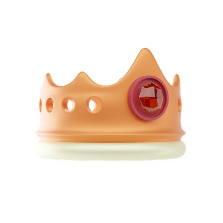 Couronne  3D Icon