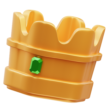 Couronne  3D Icon