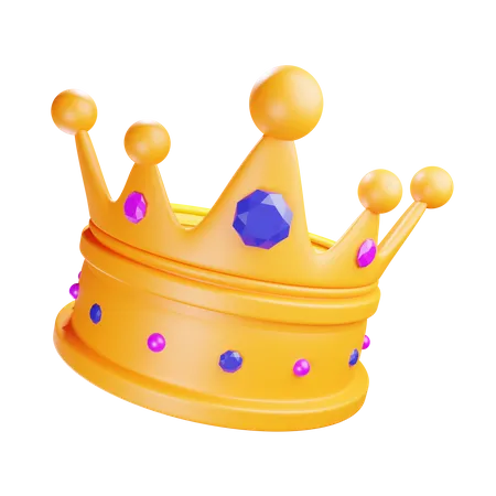 Couronne  3D Icon