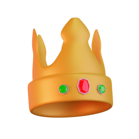 Couronne  3D Icon