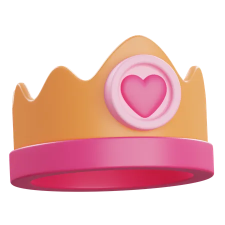 Couronne  3D Icon