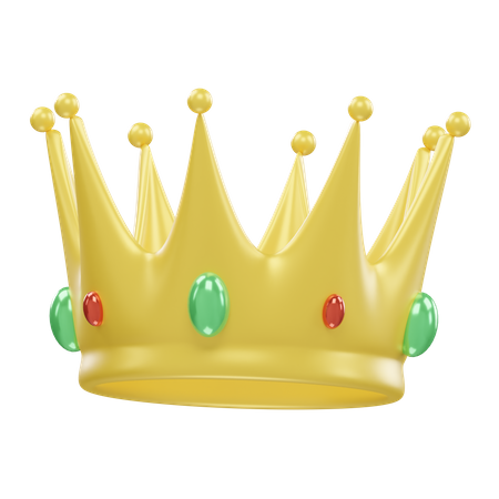 Couronne  3D Icon