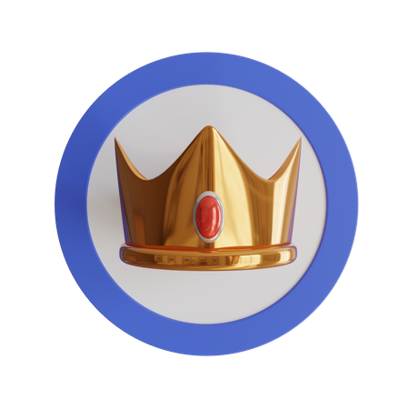 Insigne de la couronne  3D Icon