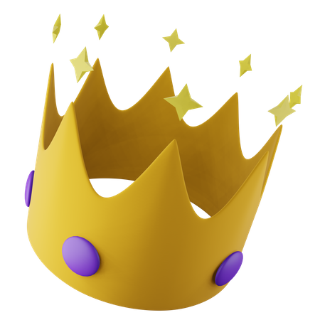 Couronne d'anniversaire  3D Icon
