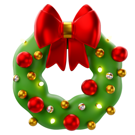 Guirlande de Noël  3D Icon