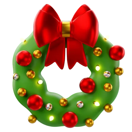 Guirlande de Noël  3D Icon