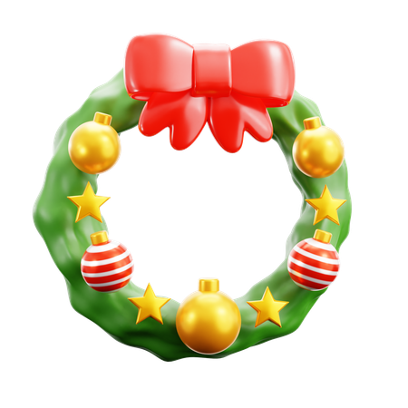 Guirlande de Noël  3D Icon