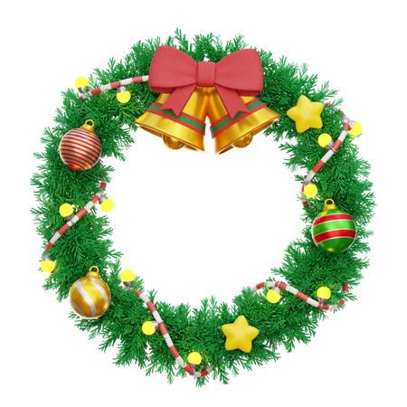 Guirlande de Noël  3D Icon