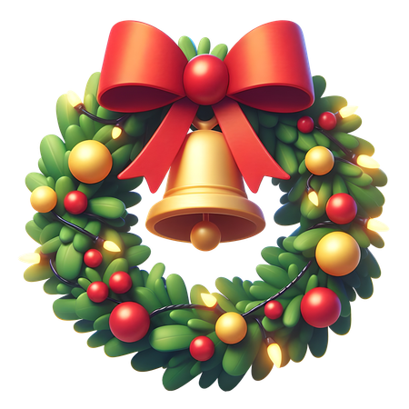 Guirlande de Noël  3D Icon