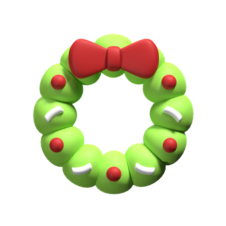 Guirlande de Noël  3D Icon