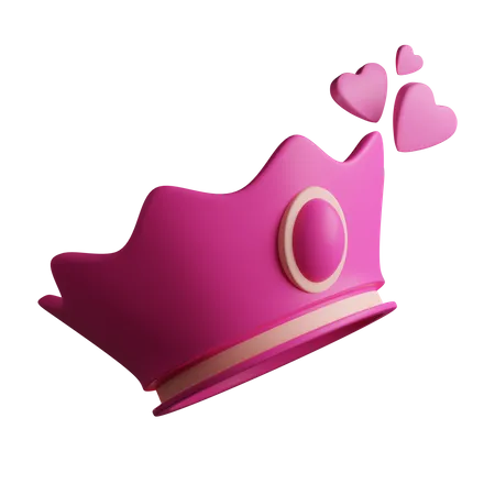 Couronne féminine  3D Icon