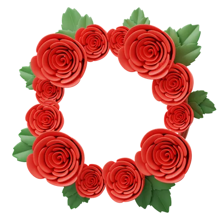 Couronne de fleurs  3D Icon