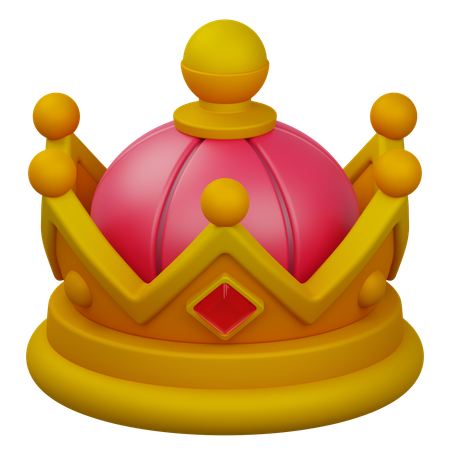 Jeu de couronne  3D Icon