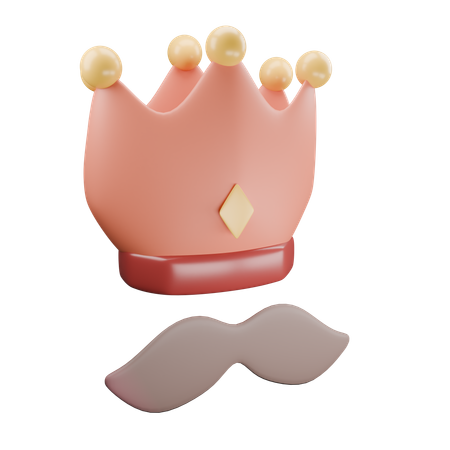 Couronne pour père  3D Icon