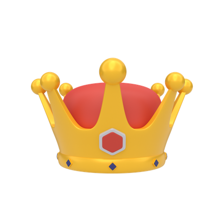 Couronne royale  3D Icon