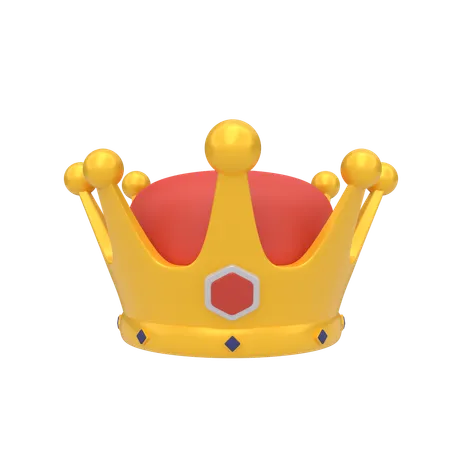 Couronne royale  3D Icon