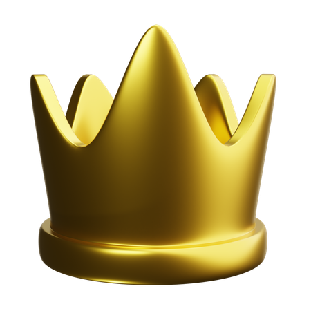 Couronne royale  3D Icon