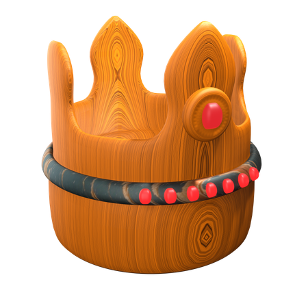 Couronne royale  3D Icon