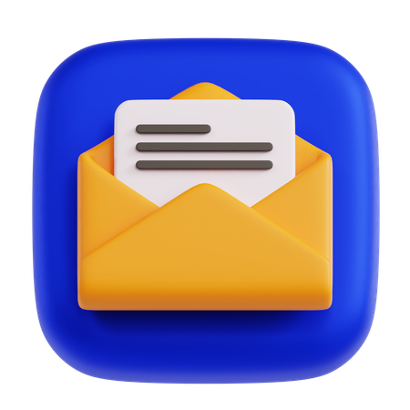 E-mail  3D Icon