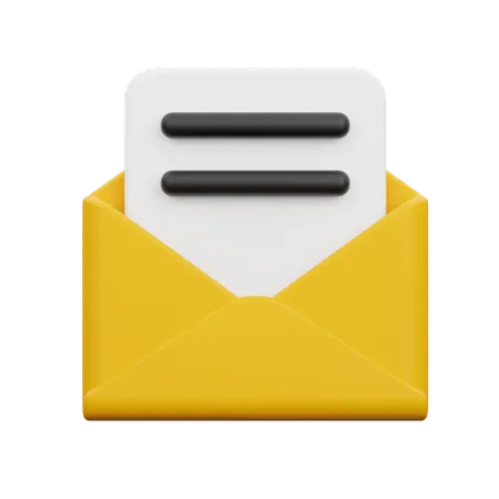 E-mail  3D Icon