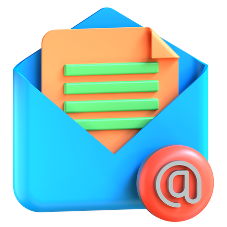 E-mail  3D Icon